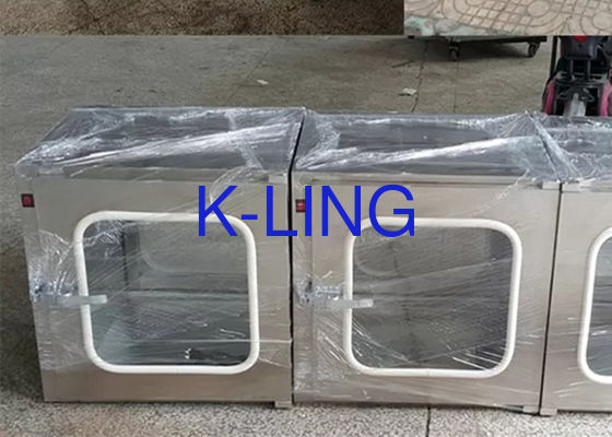 Casella di passaggio per la stanza pulita personalizzabile resistente alla polvere Alta capacità