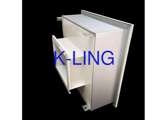 La scatola filtro HEPA per ufficio soddisfa il livello di rumore standard ≤ 50 dB con porta di prova DOP