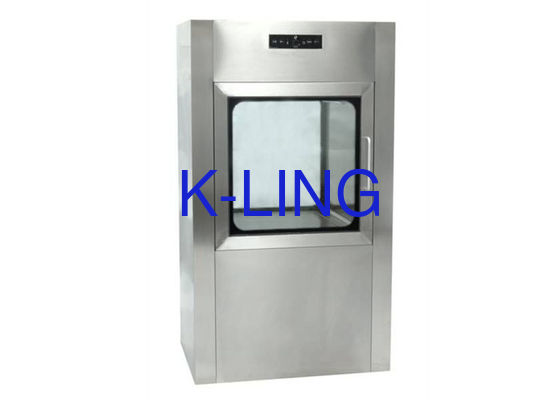 Casella di passaggio per la stanza pulita personalizzata con chiavi di superficie lucidata e accessori