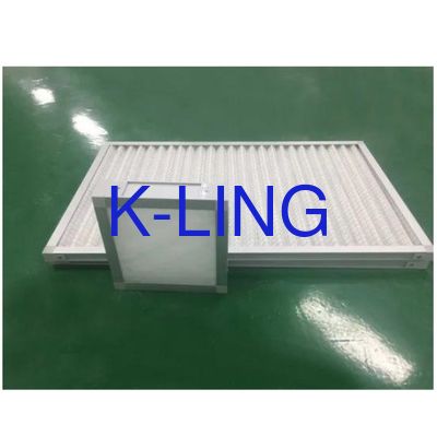 Filtro a pannello costruzione con materiale medio di schiuma PU filtri d'aria a pannello plisato G1-G4 Efficienza
