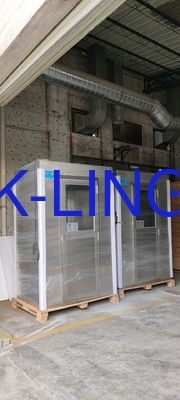 Top - Cabina doccia ad aria in acciaio inossidabile 304 con velocità dell'aria di 20-25 m/s e tipo di assemblaggio modulare