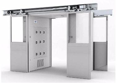 Faccia scorrere la cascata di particelle automatica della stanza pulita della classe 100 della porta per la fabbrica elettronica