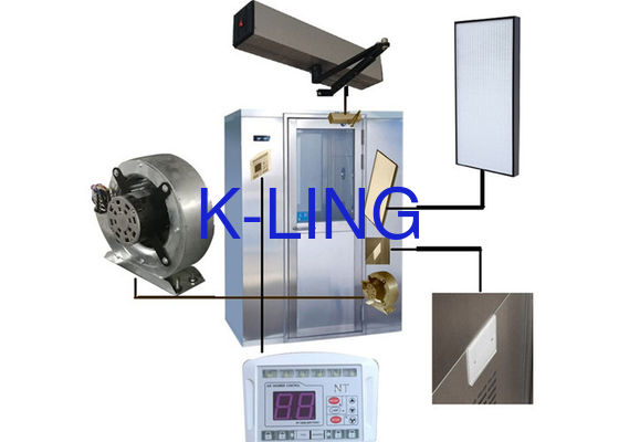 Cascata di particelle protetta contro le esplosioni del locale senza polvere per la raffineria di petrolio facile modificare
