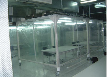 Locale senza polvere d'acciaio rivestito farmaceutico, camera laminare verticale di Softwall di potere del flusso d'aria