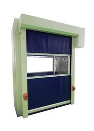 Tunnel veloce personalizzabile della cascata di particelle della porta di rotolamento del PVC per la stanza pulita della classe 1000
