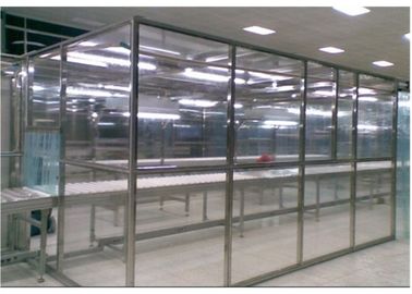 Cabina senza polvere della stanza pulita di Softwall per l'imballaggio per alimenti una garanzia da 1 anno