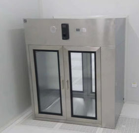 Scatola di passaggio industriale farmaceutica dell'acciaio inossidabile per velocità di aria del locale senza polvere 0.45m/s
