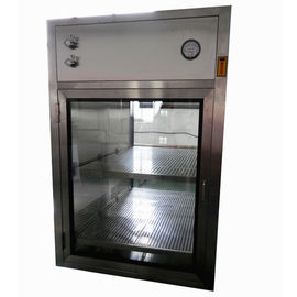 Scatola di passaggio di collegamento elettronica della cascata di particelle/passaggio filtrato HEPA farmaceutico del locale senza polvere da parte a parte