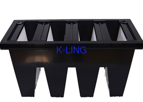 Tipo di plastica purificatore F6 F7 F8 F9 del filtro V/W dalla Banca di pagina V dell'aria