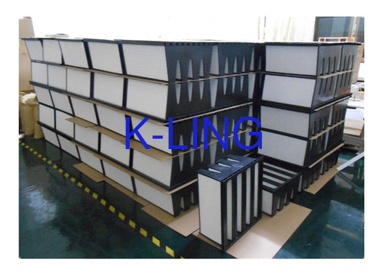 Sostituzione secondaria di filtro dell'aria di 4 di V delle cellule di Lydall filtri dell'aria rigidi della vetroresina